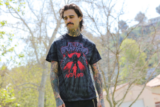 Hatu Patu Tee (Black Spider Dye)