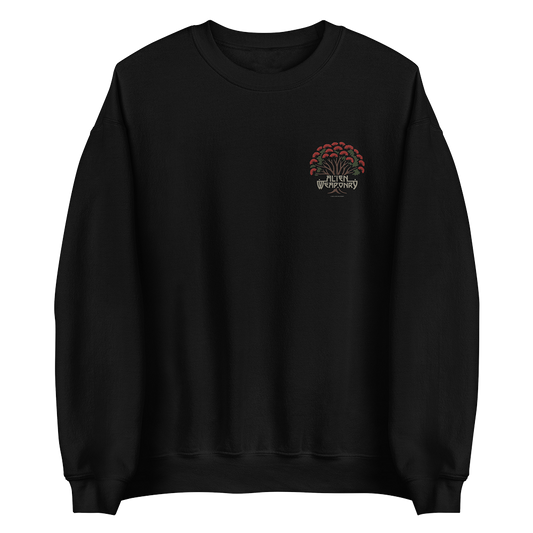 Pōhutukawa Embroidered Sweatshirt